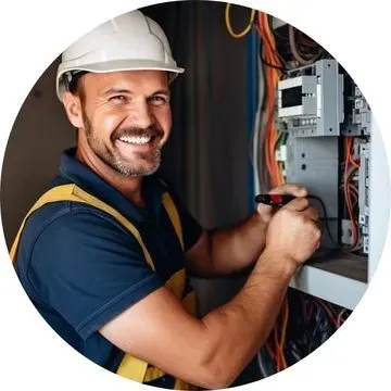 eletricista em São Paulo SP resolvendo curto circuito em residência com segurança